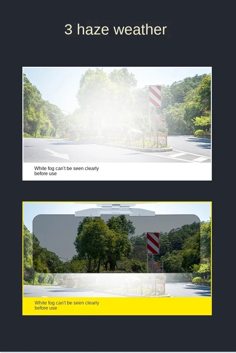 2 in 1 Car Sun Visor Goggle Night Vision Driving HD Anti Sunlight Dazzling Day Mirror Anti-UV Auto Interior Mirrors Sunshades