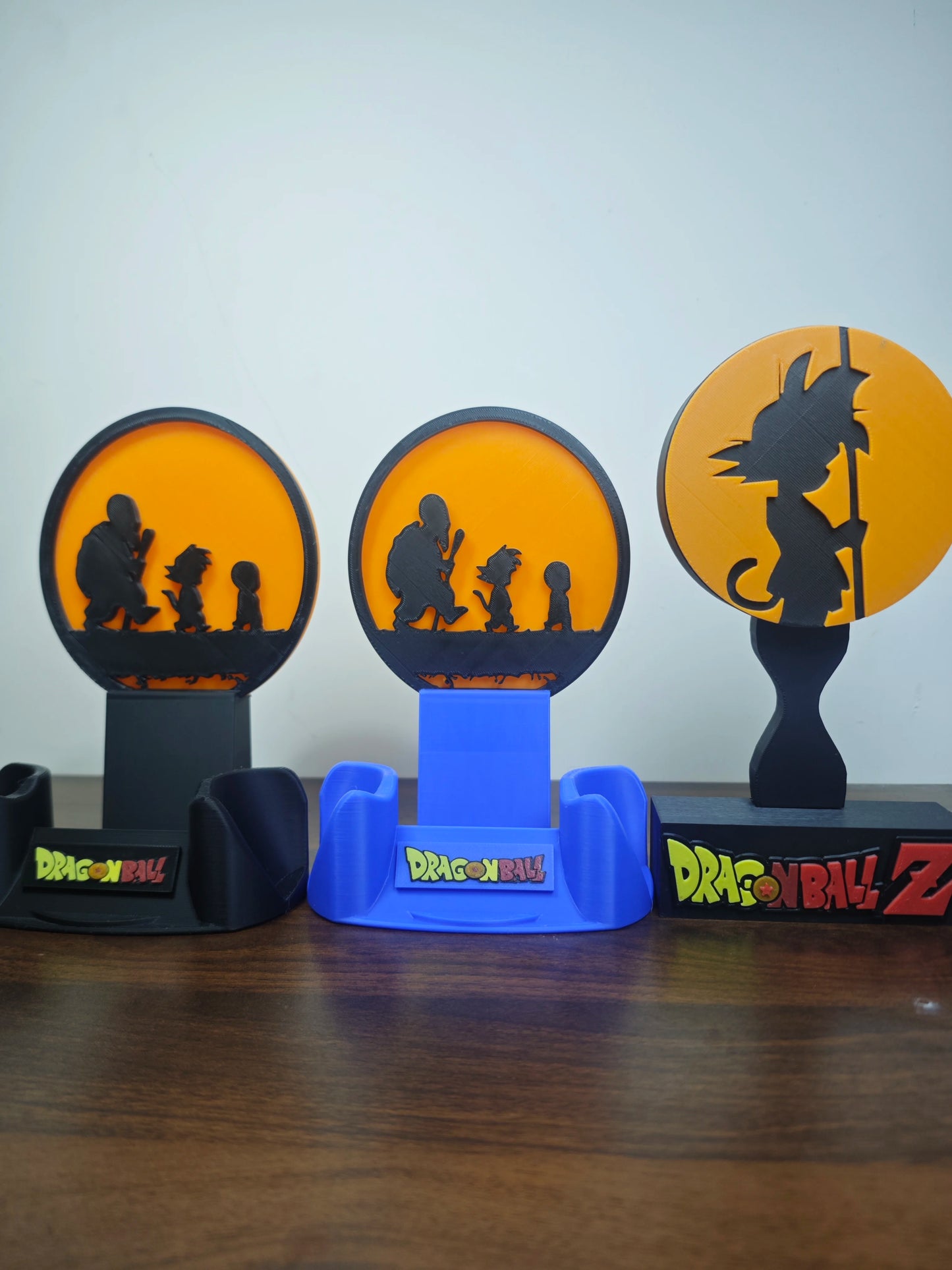 Anime Dragon Ball Z Figure Goku Ps5 Game Controller Stand Creative Headphones Bracket Desktop Ornaments Toy Gifts Handle Bracket