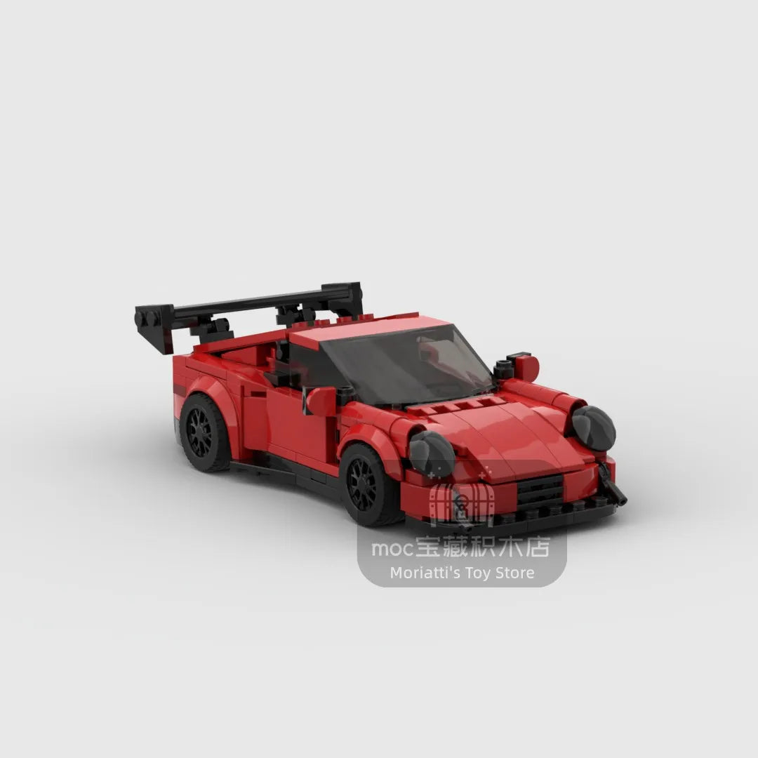 2022 Hot MOC Speed City Car Champion Racer Classic Supercar Building Blocks Brick Racing Super Technique Creative Garage DIY Set