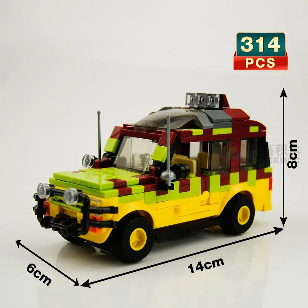 Toy MOC SUV Speed Champion City Car Racer Classic off-road Building Blocks Brick Racing Super Technique Creative Garage DIY Set