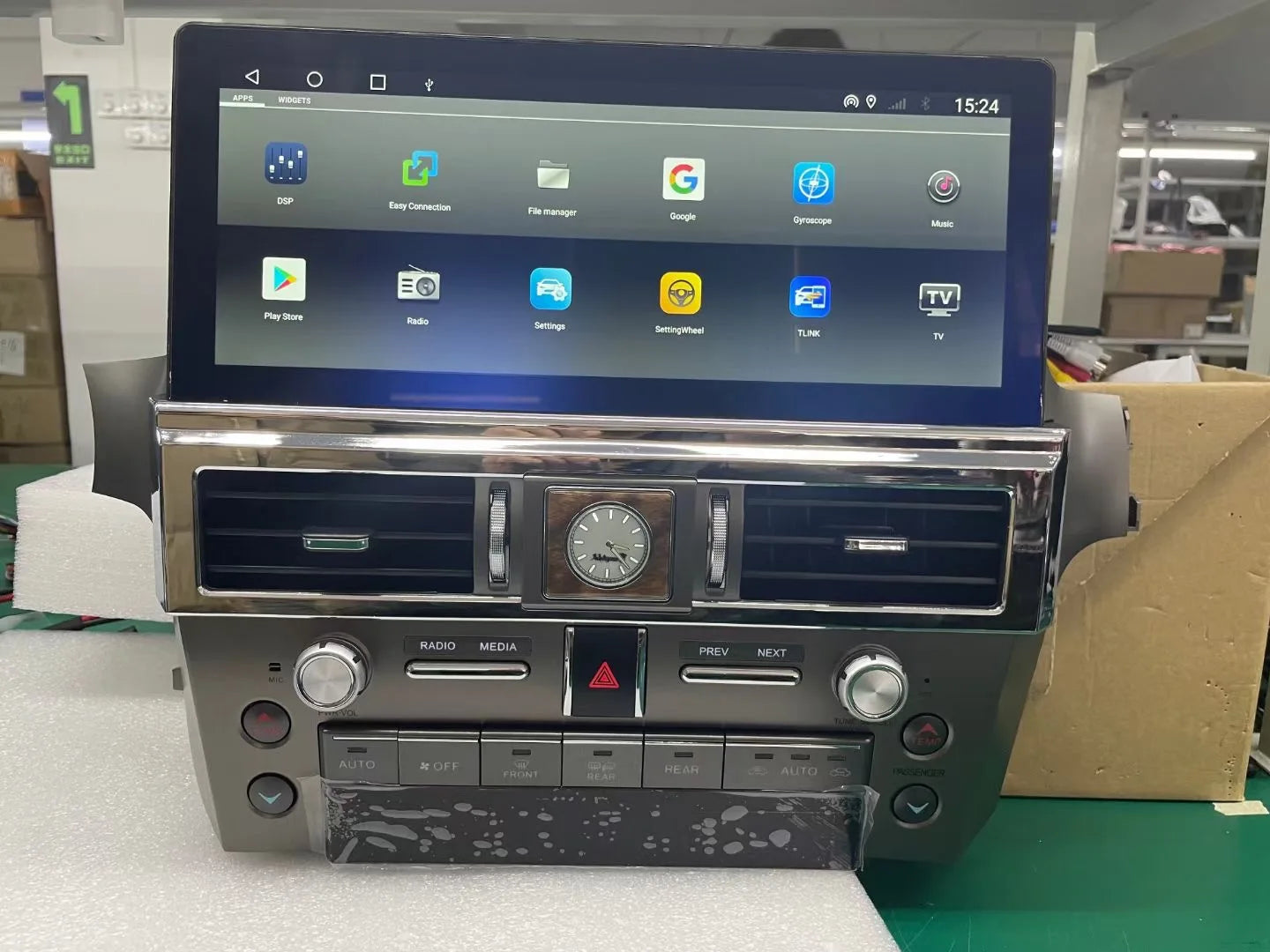 Android For Lexus GX400 GX460 2010-2020 Car Radio 8+256GB Multimedia Player Recorder 12.3" Touch Screen Head Unit Carplay Navi