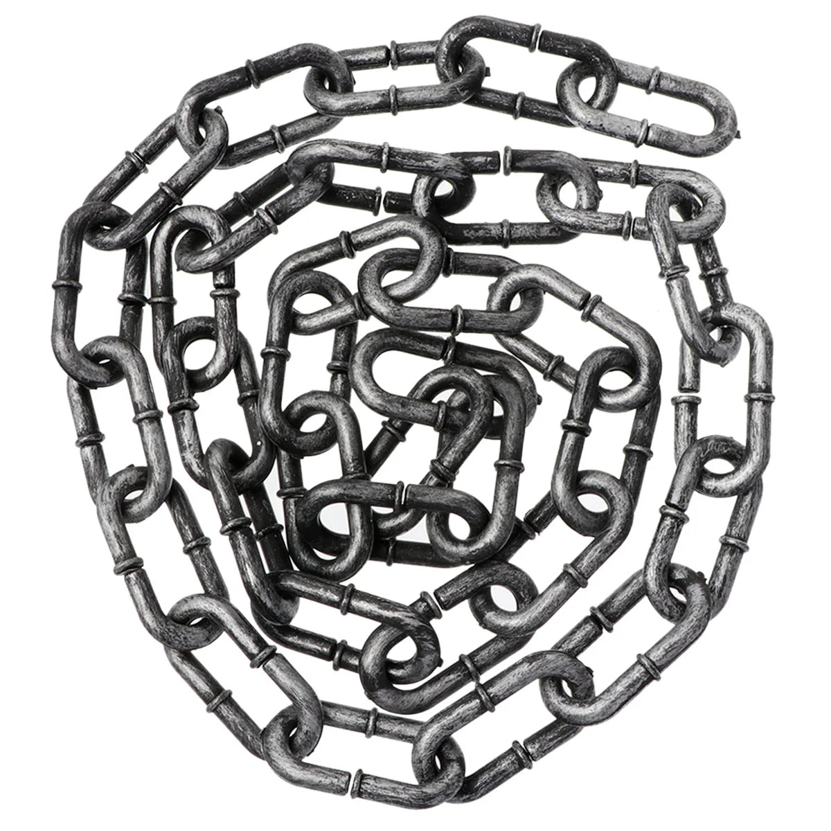 1 pieza de grilletes de Halloween, accesorio de simulación de cadena de hierro, accesorio de cadena de prisionero