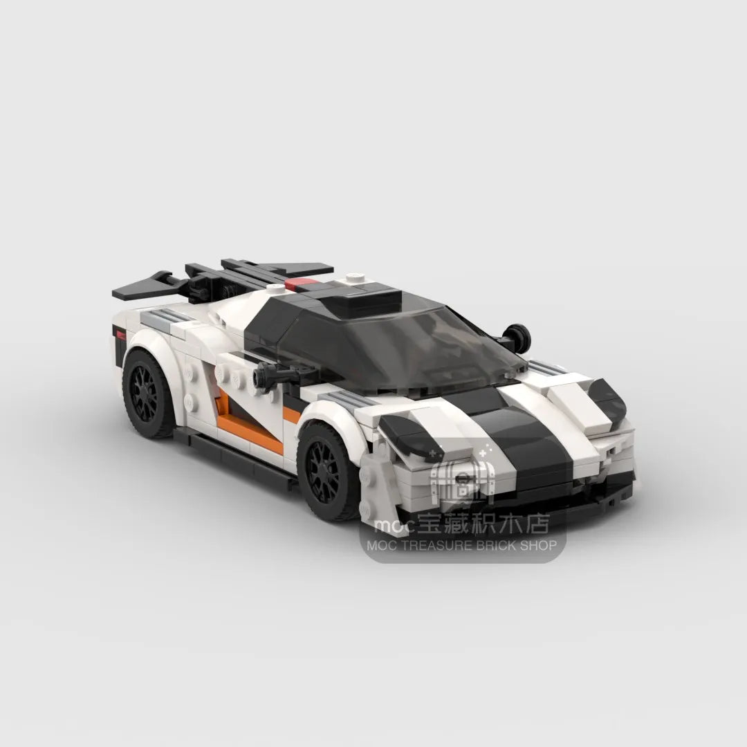 2022 Hot MOC Speed City Car Champion Racer Classic Supercar Building Blocks Brick Racing Super Technique Creative Garage DIY Set