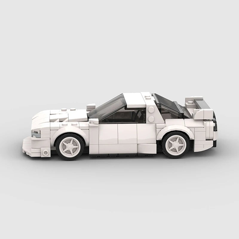 Supercar F1 City Speed Champions Racing Car RX-7 Model Building Blocks MOC Supercar Racers Vehicle Technique Bricks Kids Toys