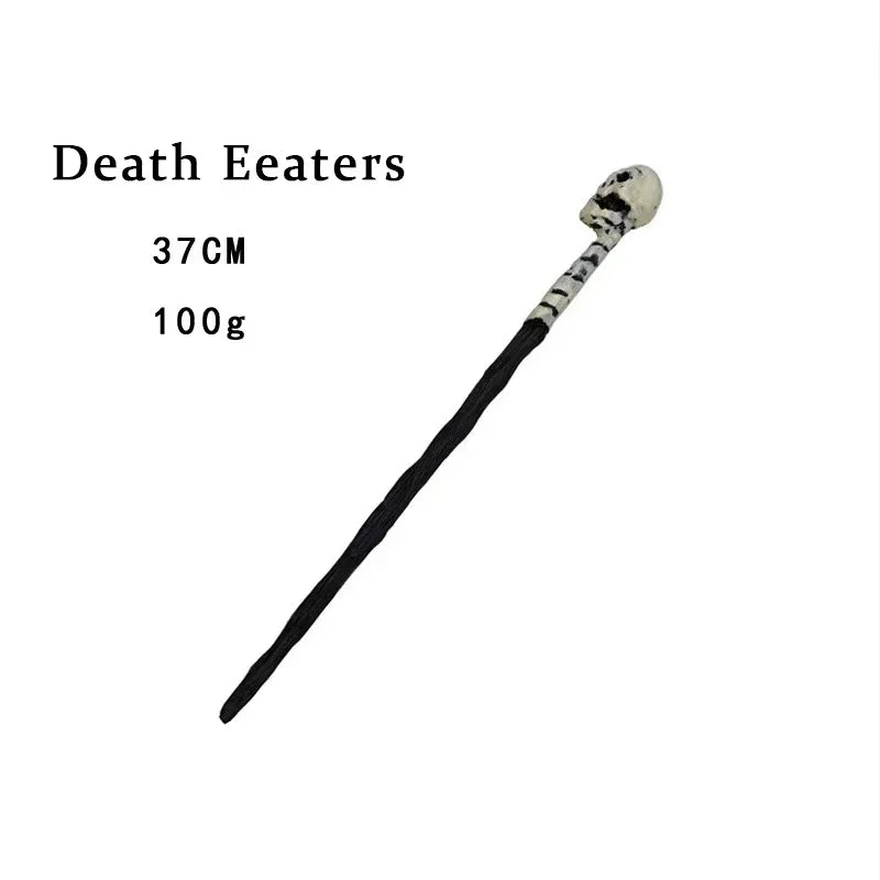 36 Styles Harry Magic Wand Resin Material Built in Steel Core Dumbledore Staff Cosplay Voldemort Props Christmas Gift Kid