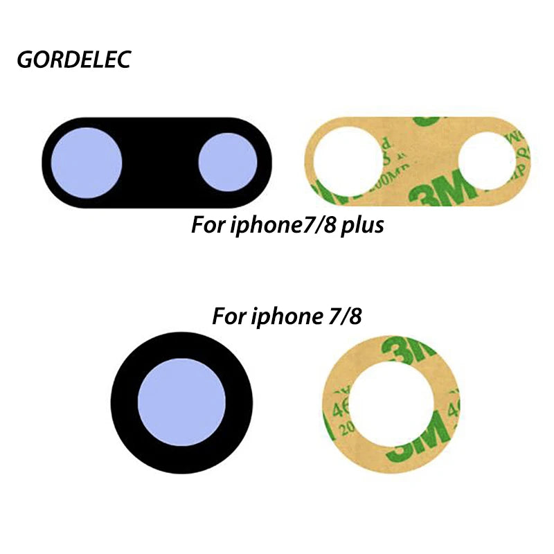 2023 Black Original Glass Camera Lens with Tape Replacement for Apple iPhone 13 pro 12 12pro 12mini lens for iphone 11 11pro max