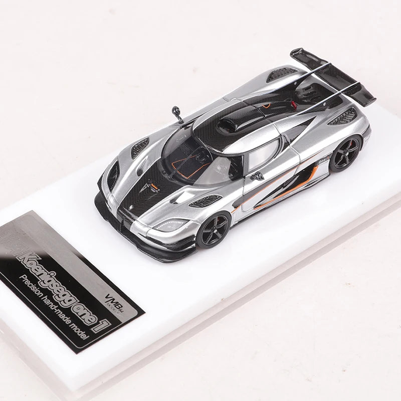 VMB 1:64 One 1 Blue/Silver Resin Model Car Limited Edition