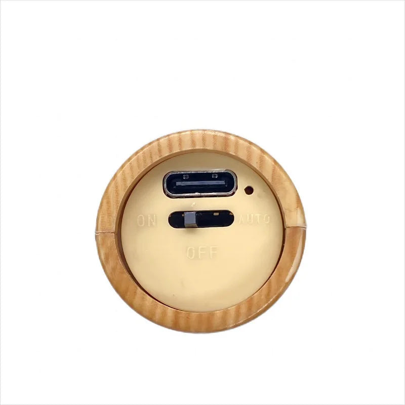 Warm Intelligent Induction Wall Lamp Wireless Wooden Stick Night Light Corridor Cabinet Wardrobe Light Decorative Home Light New
