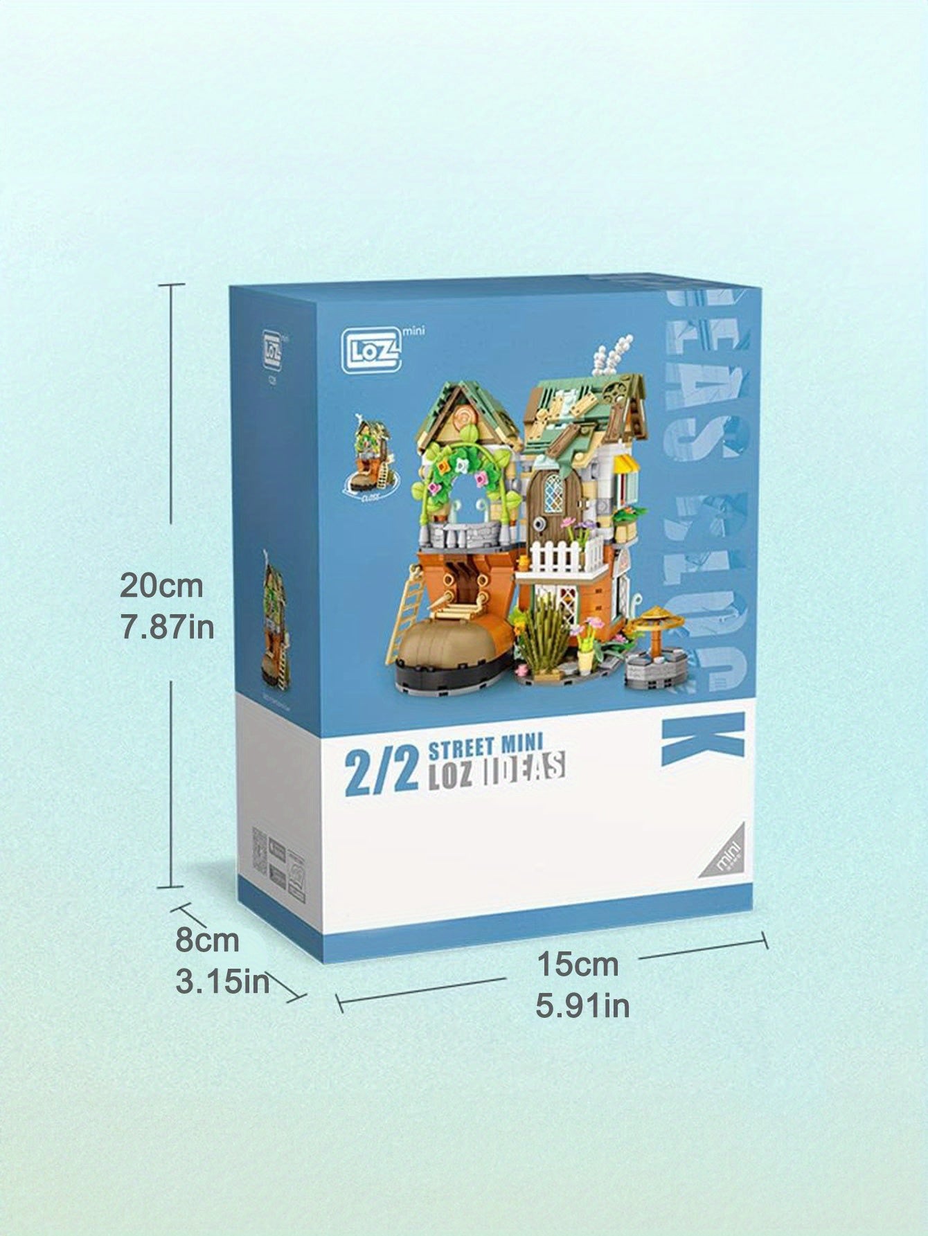 Construcción de cabañas de enanos con forma de zapato, escalera, jardín, minibloques, juguete de construcción para adultos, regalo de Navidad, decoración del hogar