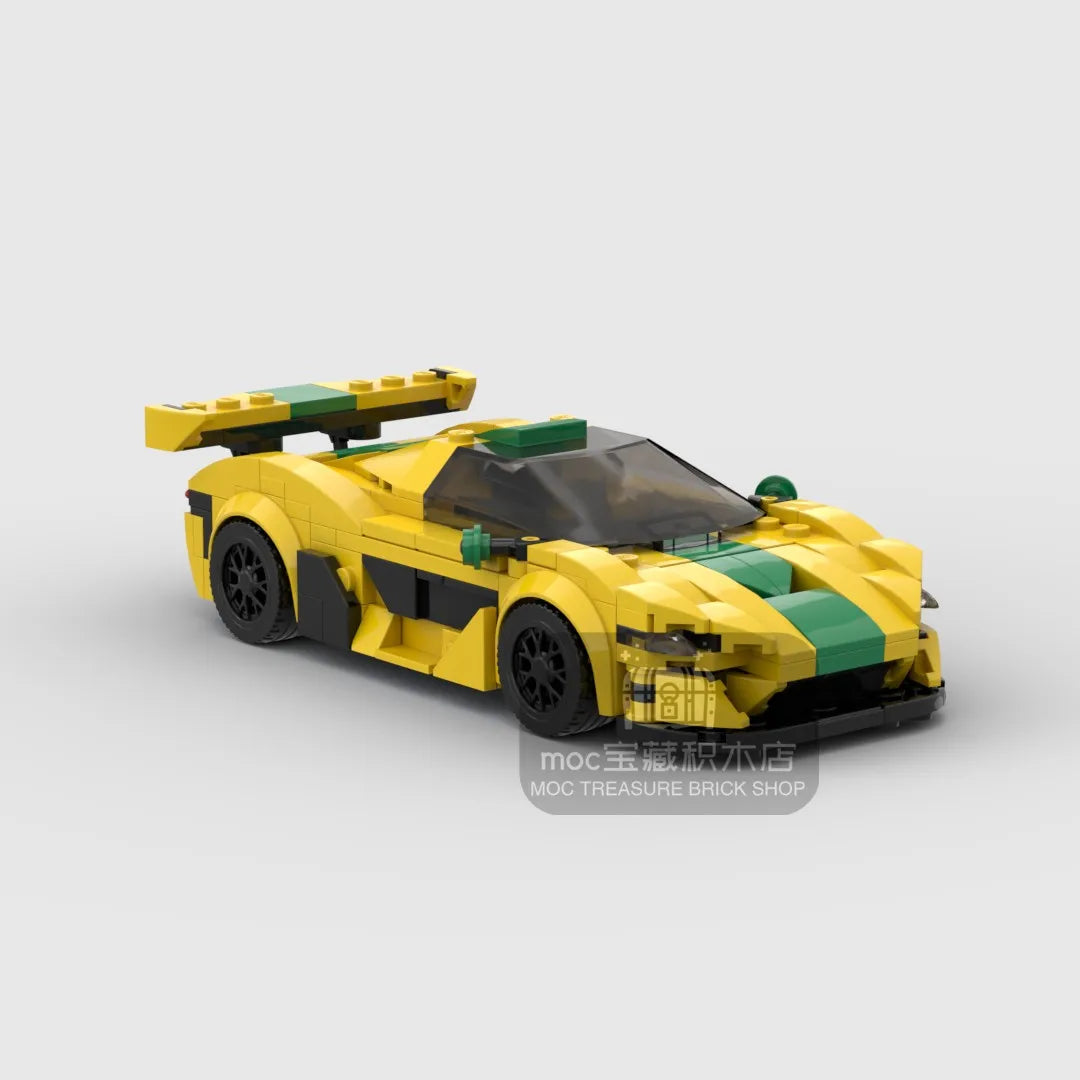 2022 Hot MOC Speed City Car Champion Racer Classic Supercar Building Blocks Brick Racing Super Technique Creative Garage DIY Set