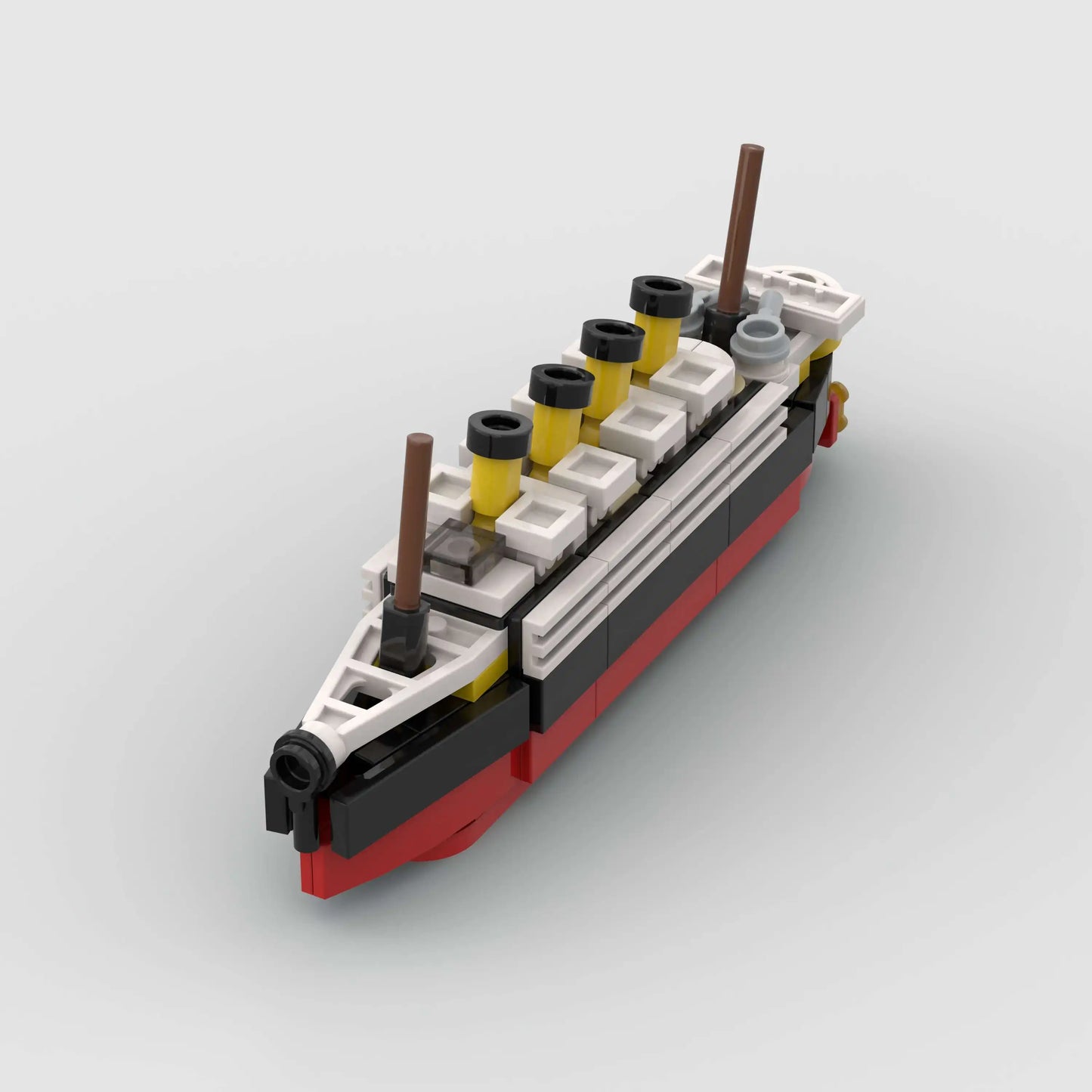 Titanic Break In Half RMS Cruise Sank Building Blocks Moc Ship Boat 3D Plastic Model DIY Steamboat Gifts Kids Toys City Movie