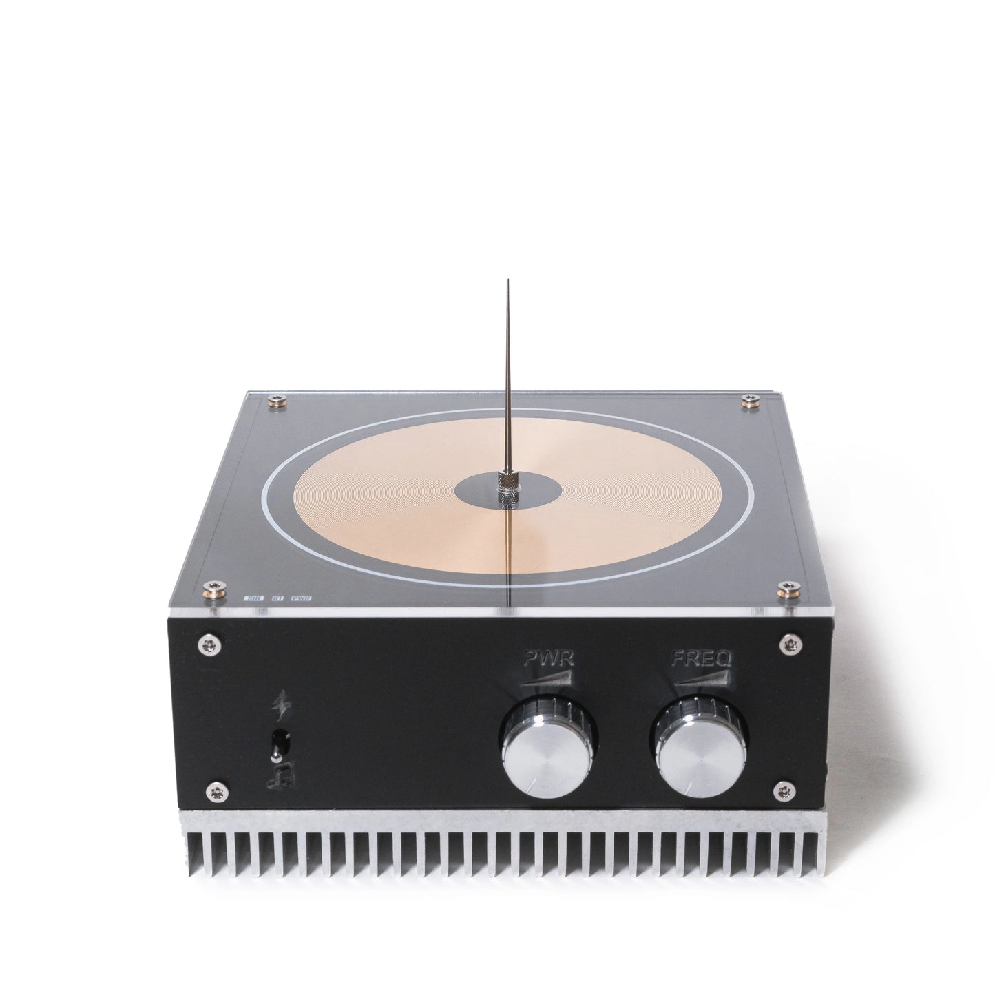 Tesla Coil in the Palm of Lightning Vinyl Disc Plate New Science Experiment Tools Music Can Be Touched Static Electricity