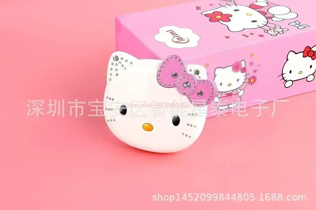 2023 New Kawaii Sanrioed Hello Kitty Flip Phone Cartoon Cute Little friends Taiml Mini Phone For Kids Toys For friends Gifts
