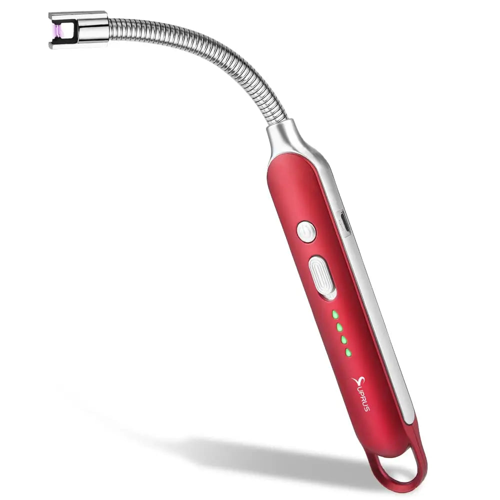 360° Outdoor Kitchen Lighter USB Rechargeable Portable Electronic Lighter Safety Lock Eco-friendly For Candles Gas Stoves