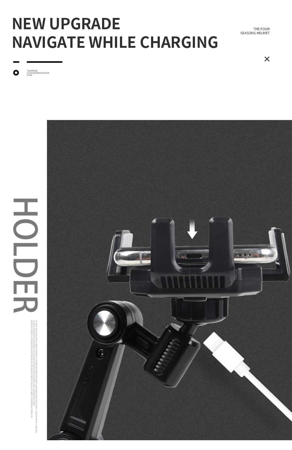 Phone Mount For Car Center Console Stack Super Adsorption Phone Holder On-Board Suck Support Clamp Bracket Universal