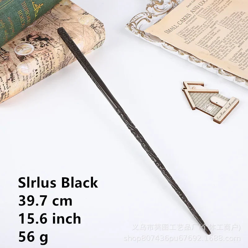 36 Styles Harry Magic Wand Resin Material Built in Steel Core Dumbledore Staff Cosplay Voldemort Props Christmas Gift Kid