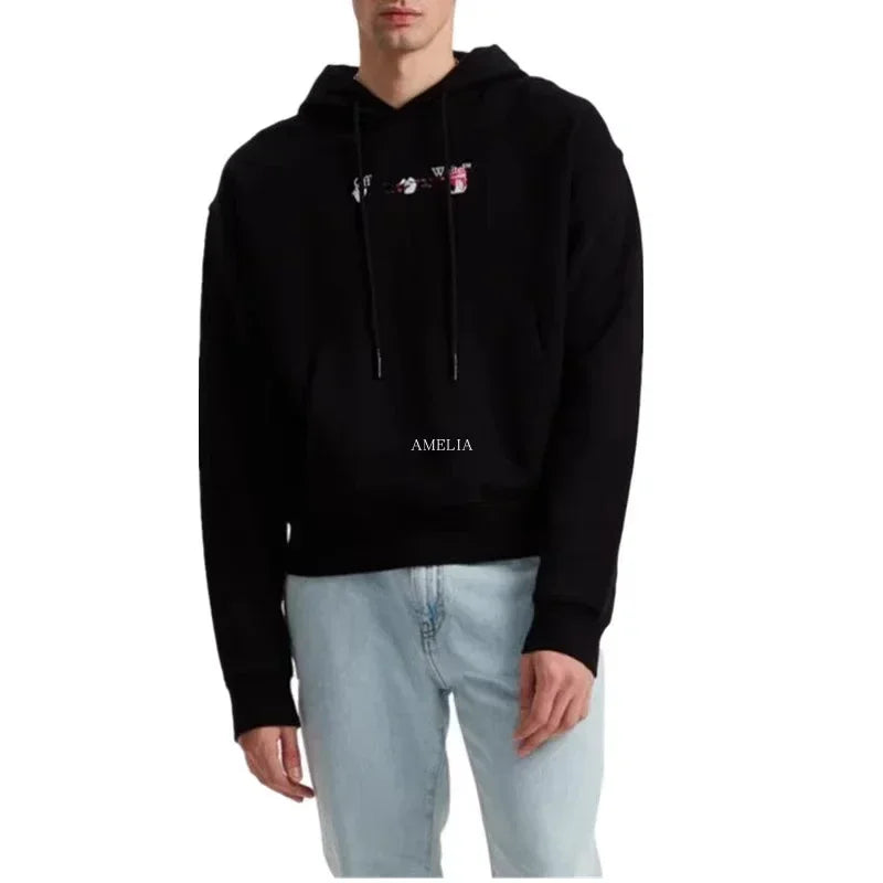 Autumn Winter 2024 Hooded Sweatert Hoodies Women Men Hooded Sweatshirts Unisex Fashion Casual Streetwear Pullover Clothing