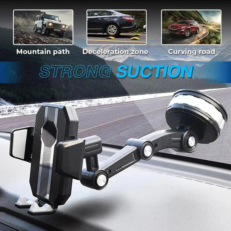 Super Adsorption Phone Holder universal Sucker Car Phone Holder Auto Windshield centre console suction cup car holder 360° Rotat
