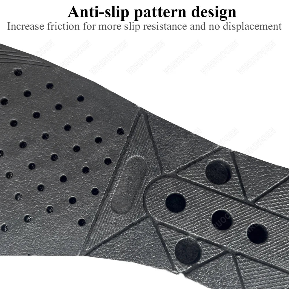 3-9cm Height Increase Insoles for Men Women Elevator Shoes Cushion Unisex Sneakers Heel Lifting Insert Heighten Insoles