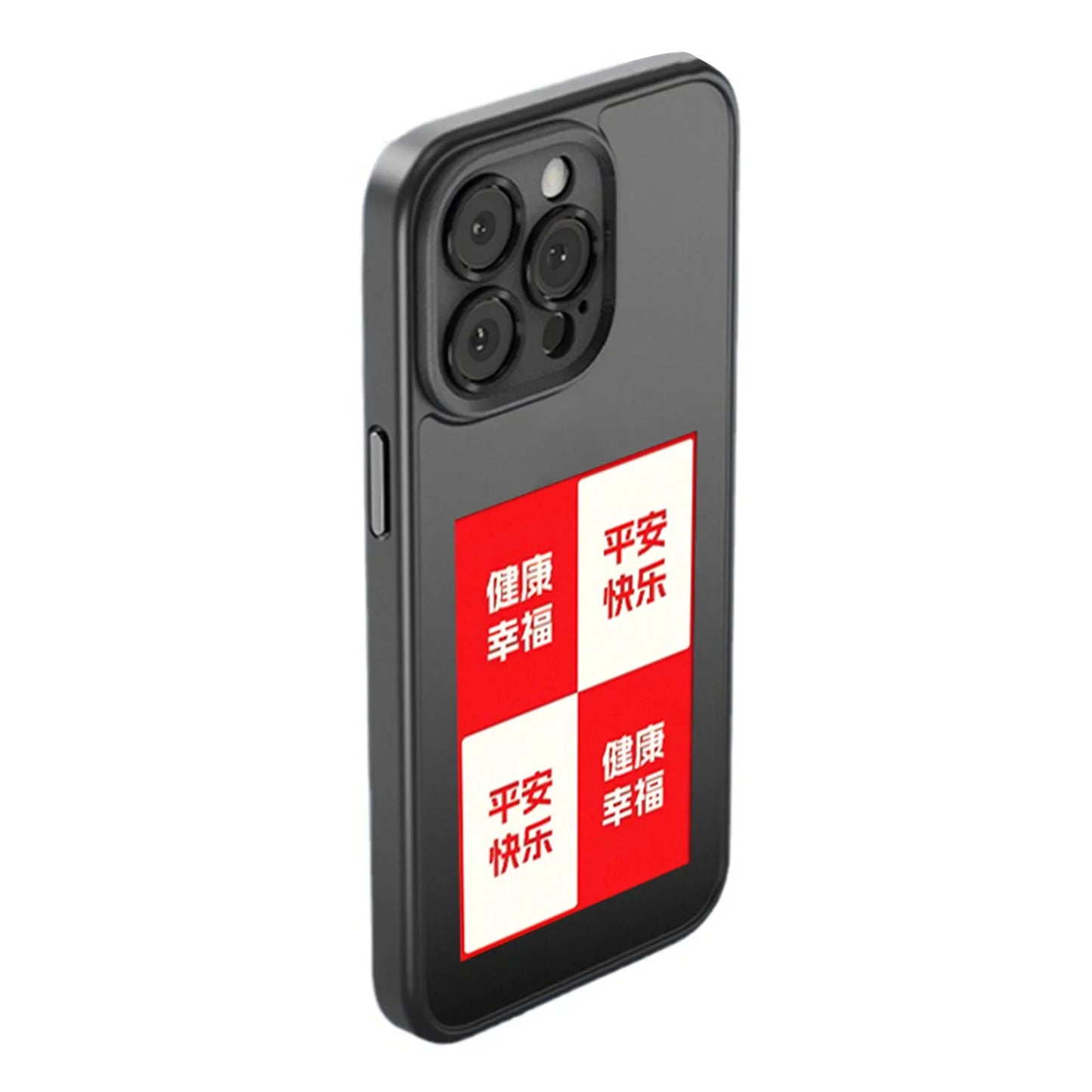 NFC Function Phone Case 3.7 Inches Screen Display Mob for IPhone 13 14 15 Wireless Transmission Screen Projection Phone Case