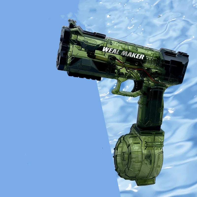 2023Fullyautomatic Continuous Firing Electric Water GunSummer New Children's Water Gun Large CapacityPool SummerToy ForGiftstoys
