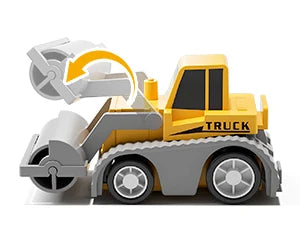 Toddler Boy Toys 239 PCS Race Tracks Toys Gift, 6 PCS Construction Car Toys Gifts , Christmas Birthday Gifts Toys