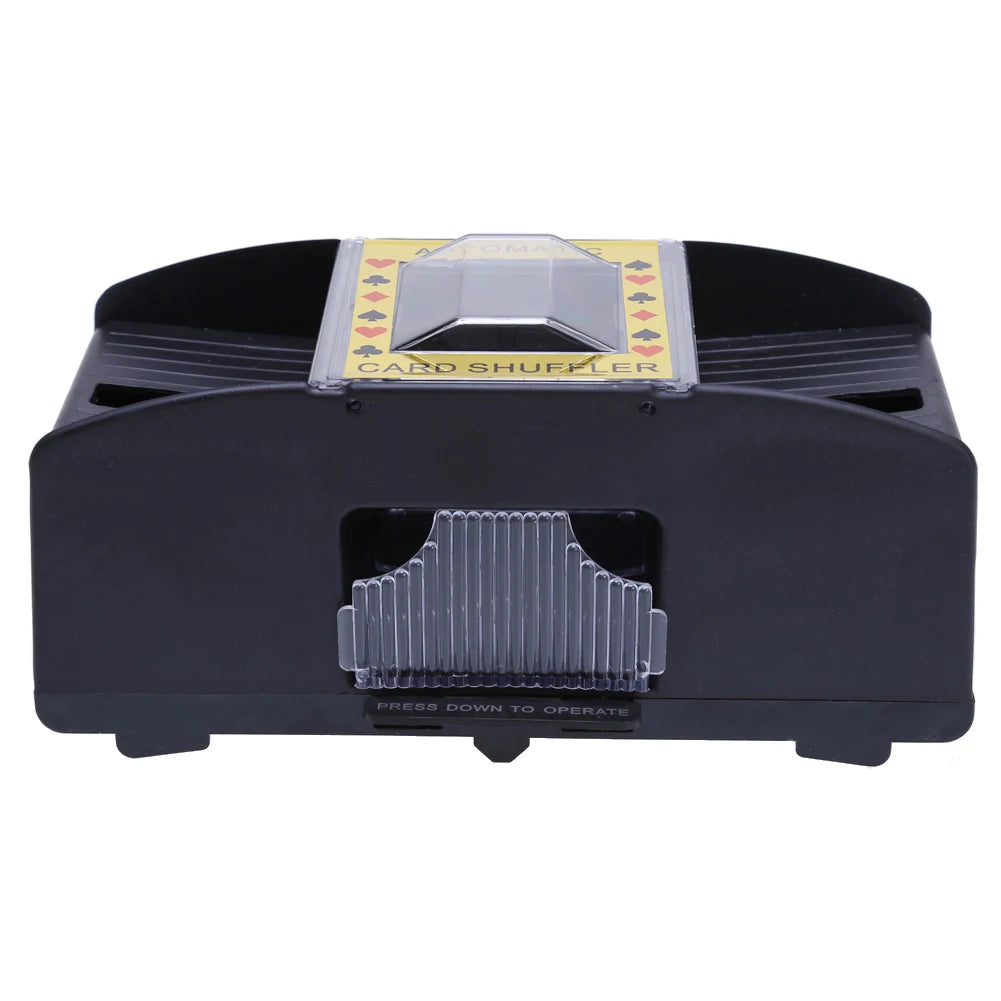 Automatic Playing Cards Shuffler Poker Casino 1/2 Deck Card Shuffling Machine USB Battery-Operated Electric Poker Card Shuffler
