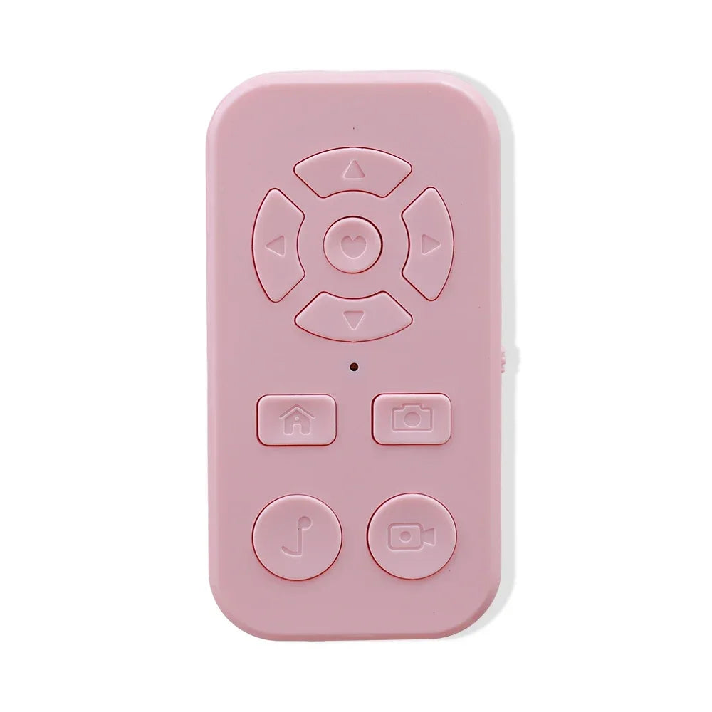 Rechargeable Bluetooth Remote Control Protable Self-Timer Camera Stick Shutter Button Wireless Controller for IPhone Samsung