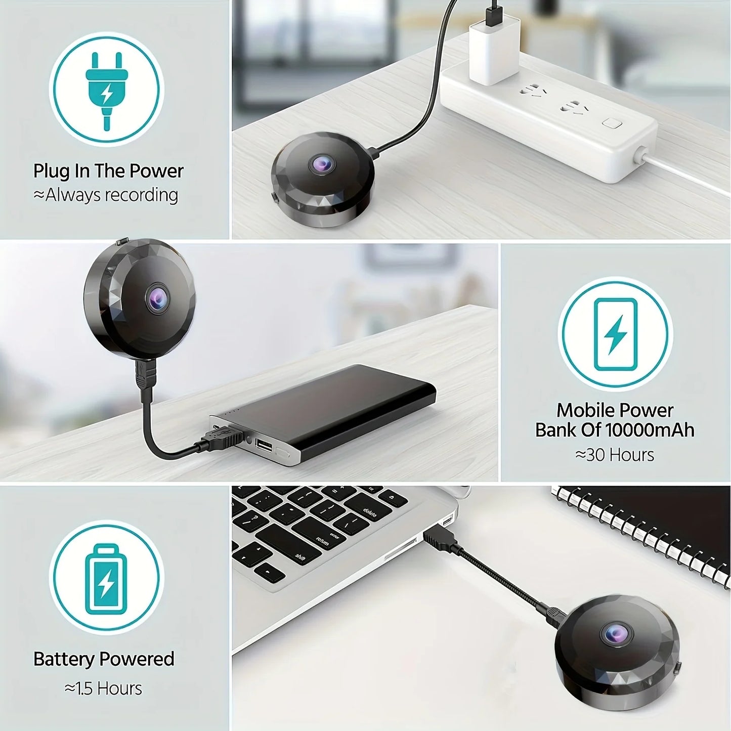 Cámara de seguridad inalámbrica Xiaomi Mini WiFi 1080P HD, protección de seguridad, videovigilancia por voz, versión nocturna