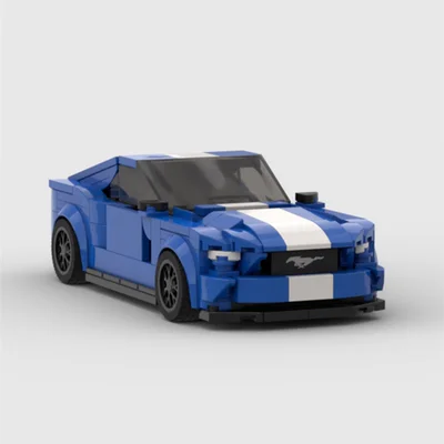 2022 Hot MOC City Car Speed Champion Supercar Sports Racing Car Moc Diy Building Blocks Set Educational Toys For Childern Boy