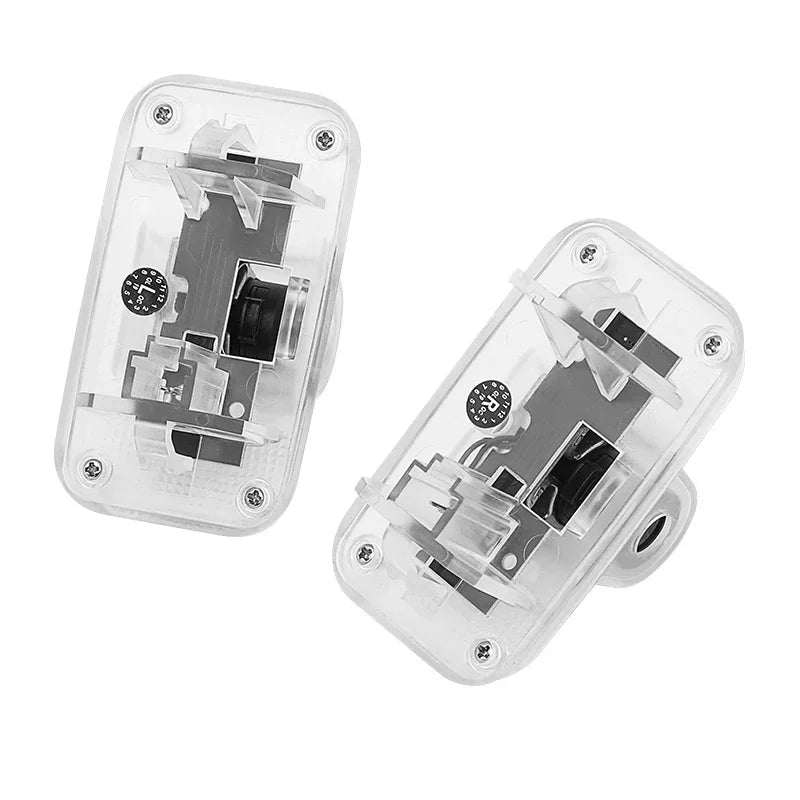 2Pcs Car Door Welcome LED Light Laser Projector Lamps Decor Accessories For Nissan X-trail T30 T31 2004 2005 2006 2007 2008-2014