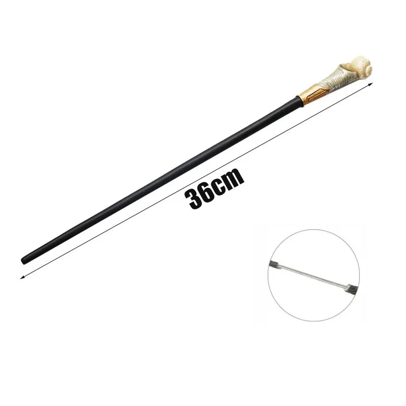 27Pcs Anime Cosplay Show Metal Core Magic Wand Children Decoration Toy Accessories For Kids Bacchetta Di Plastic Magic Stick