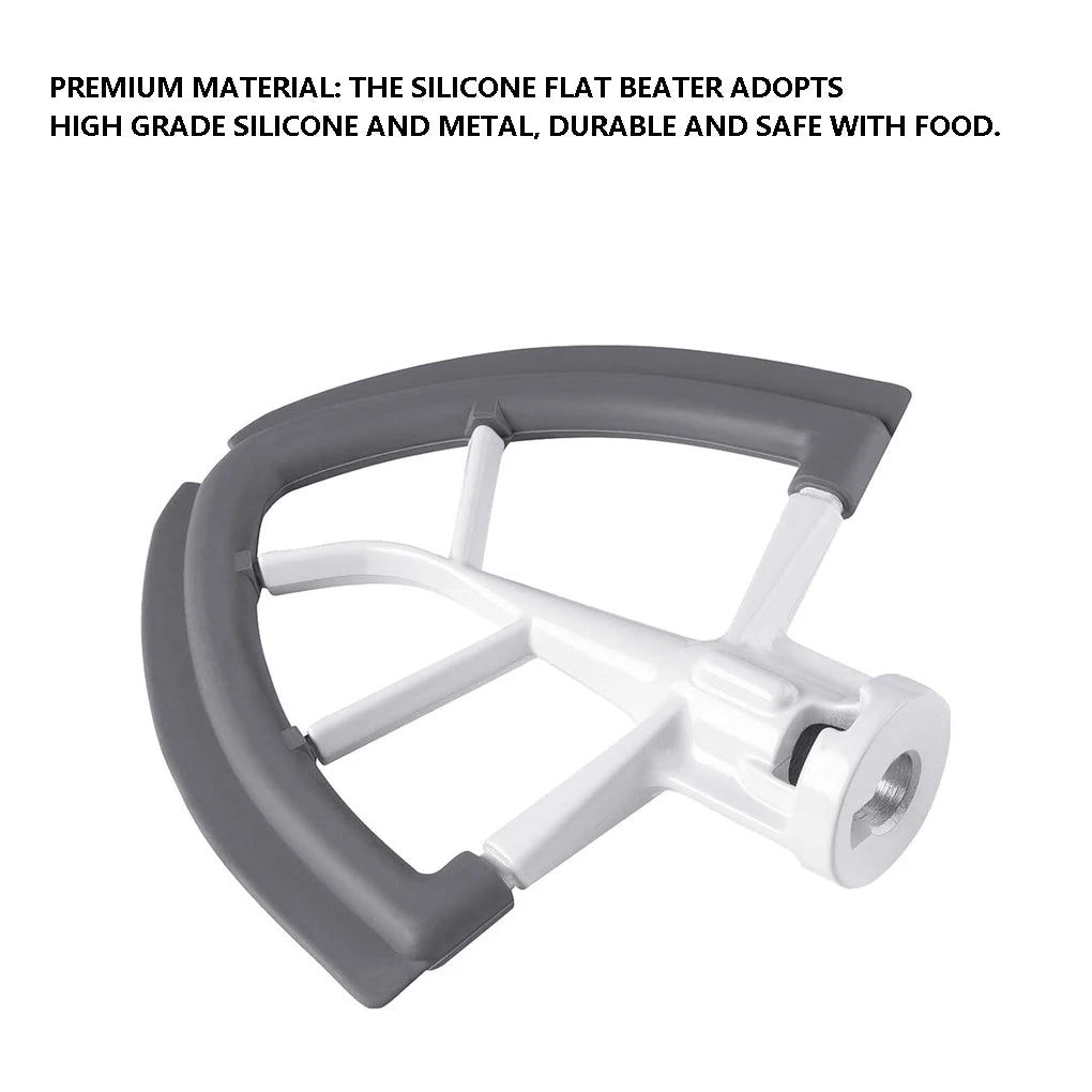 Tilt-Head Flat Beaters Mixer Paddle Attachment Indoor Replacing Accessory Washable Replacement for Kitchenaid 4.5-5QT
