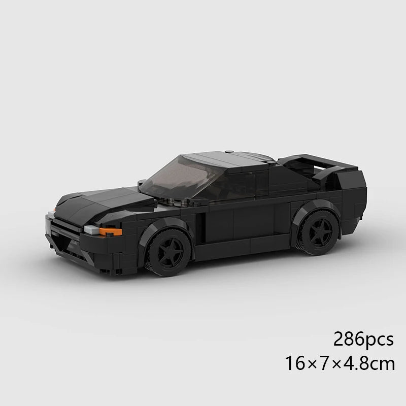 Racing Car City Speed Champions Sports Model Building Blocks DIY Bricks MOC Toy Classic Rally Super Racers Vehicle f1 technique