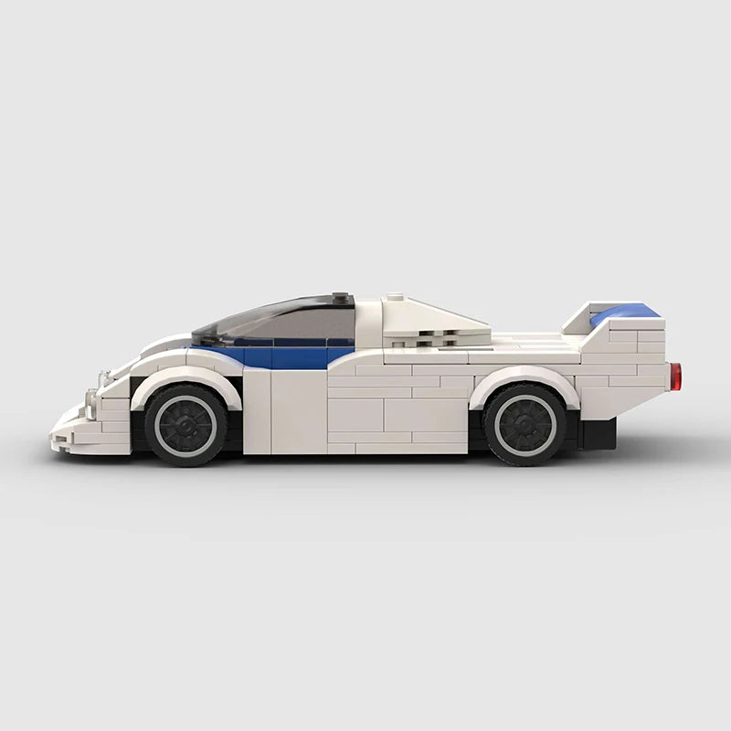 Supercar F1 City Speed Champions Racing Car RX-7 Model Building Blocks MOC Supercar Racers Vehicle Technique Bricks Kids Toys
