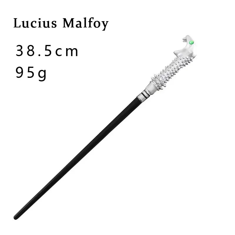 36 Styles Harry Magic Wand Resin Material Built in Steel Core Dumbledore Staff Cosplay Voldemort Props Christmas Gift Kid