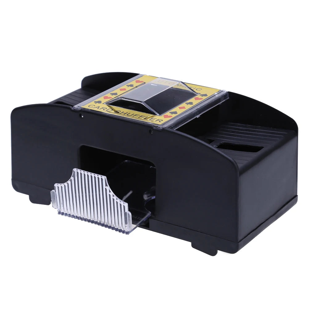 Automatic Playing Cards Shuffler Poker Casino 1/2 Deck Card Shuffling Machine USB Battery-Operated Electric Poker Card Shuffler