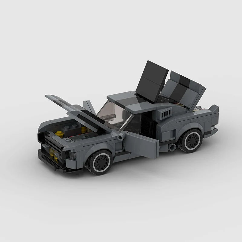 Supercar City Speed Champions Car Racing Building Blocks MOC GT500 Racers World Famous Vehicle Technique Bricks Kids Toy Gift