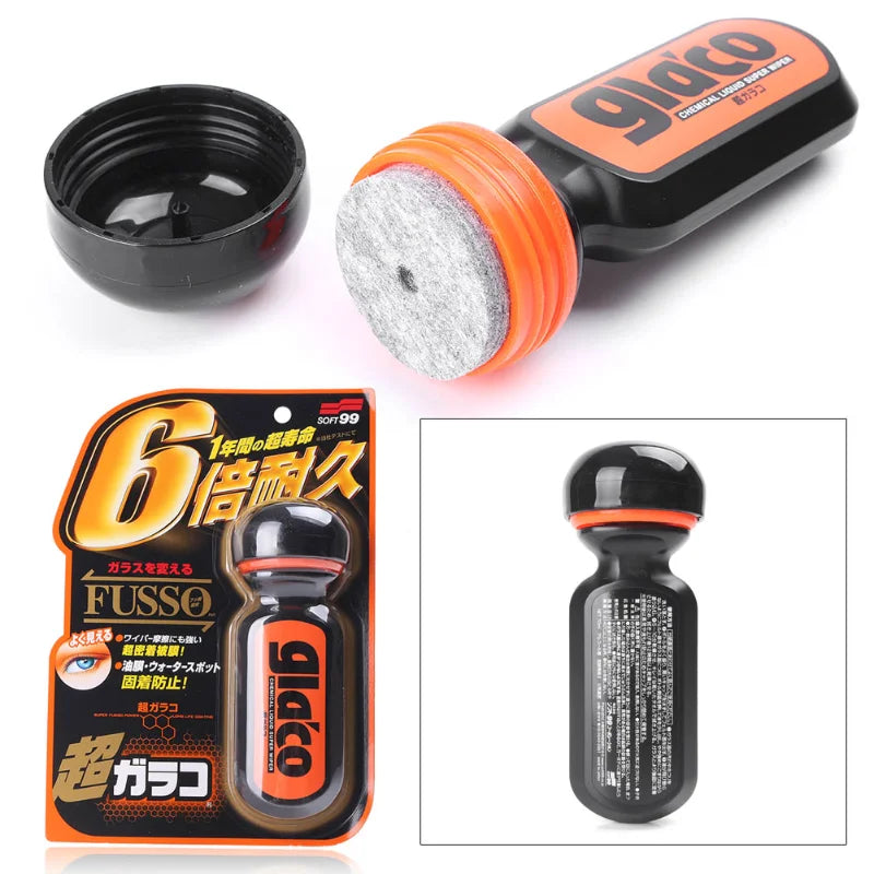 Eliminador de película de aceite para parabrisas de coche Soft99 de 100 ml, repelente de lluvia, revestimiento antilluvia para vidrios de Japón, tratamiento antilluvia