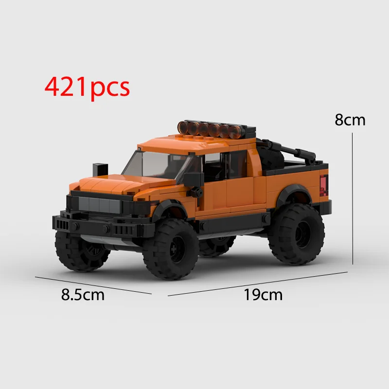 Toy MOC SUV Speed Champion City Car Racer Classic off-road Building Blocks Brick Racing Super Technique Creative Garage DIY Set