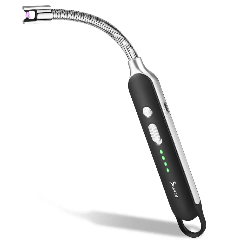 360° Outdoor Kitchen Lighter USB Rechargeable Portable Electronic Lighter Safety Lock Eco-friendly For Candles Gas Stoves