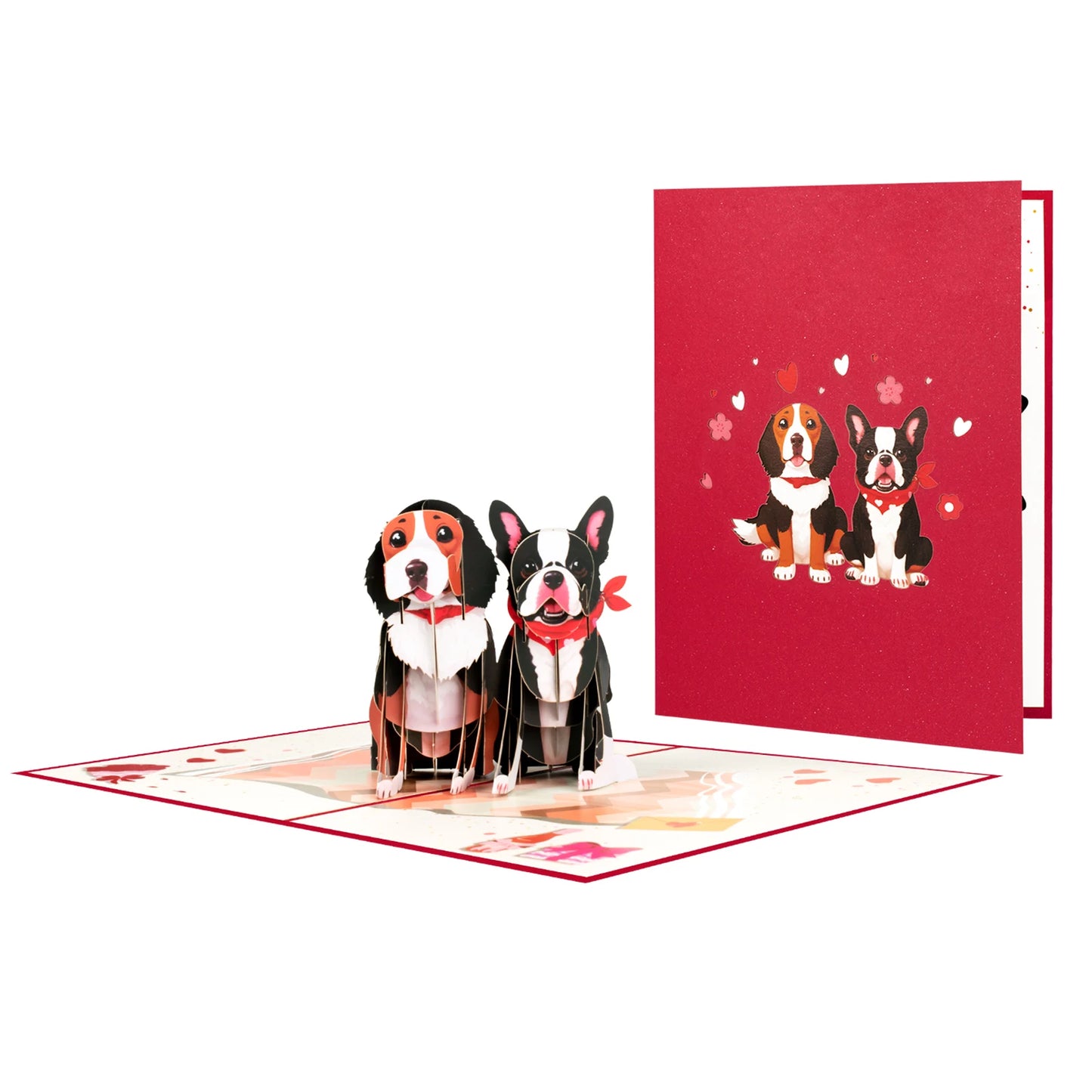 3D Pop-Up Cards Flowers Birthday Card Anniversary Gifts Postcard Maple Cherry Tree Wedding Invitations Greeting Cards