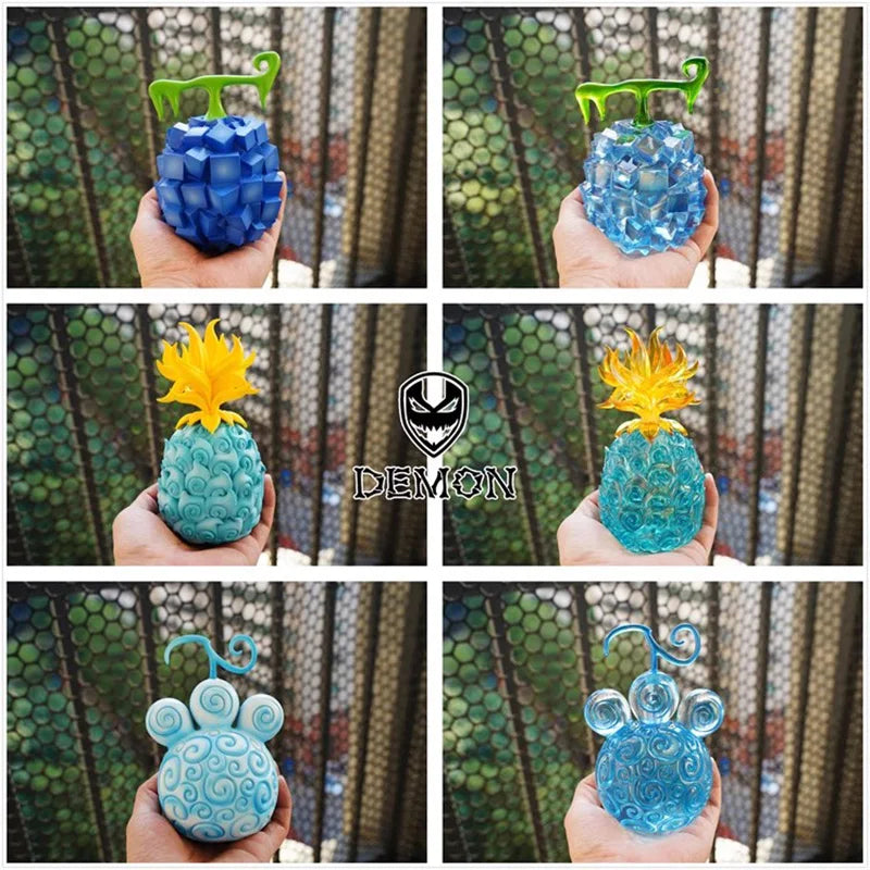 One Piece Devil Fruit Figures Edward Newgate Tremor-Tremor Ice-Ice Clone-Clone Hollow-Hollow Demon Fruit Collection Model Toys