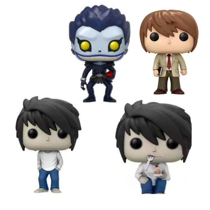 Anime Death Note Ryuk L Light 10cm Action Figure Toys