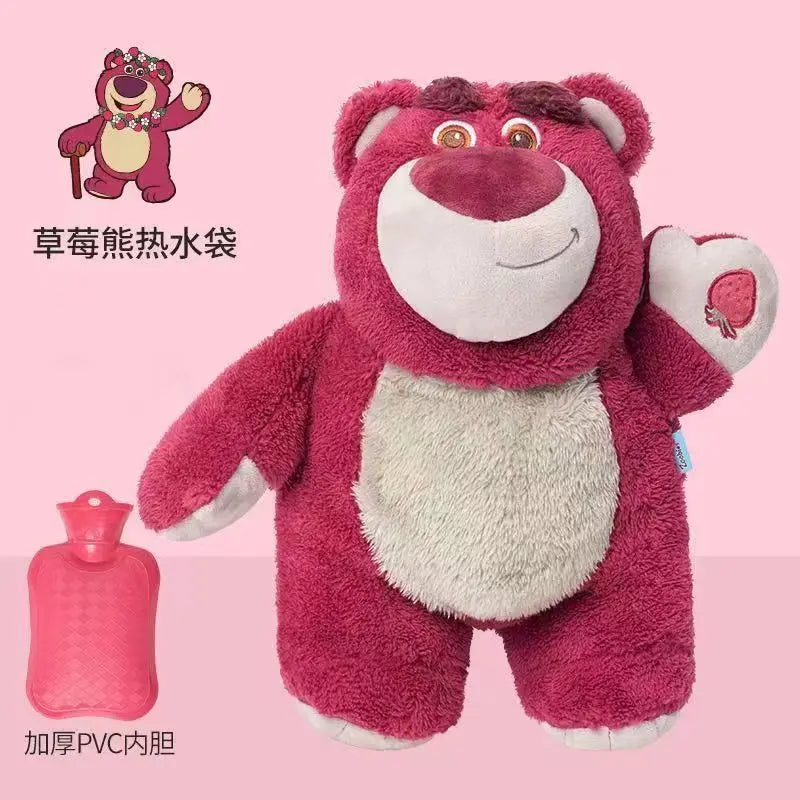Angel Stitch winter cute plush doll water-filled hot water bottle student girl hot water bottle hot water bottle water-filled
