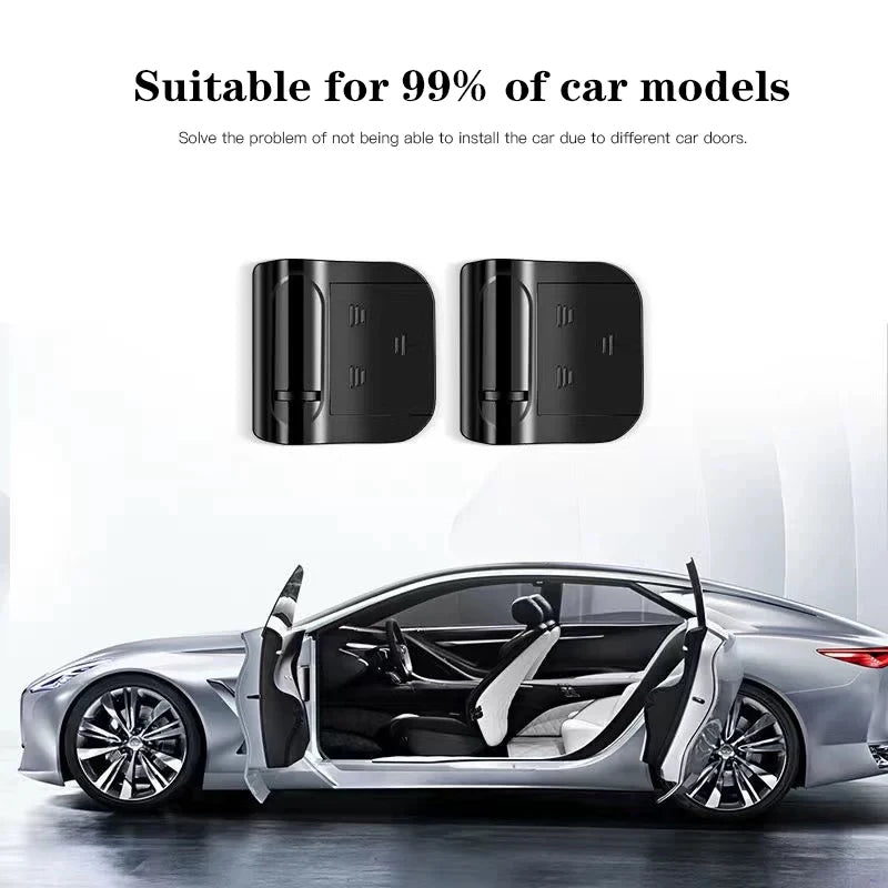 2Pcs Car Door Emblem Light Welcome Lamp Wireless Laser Projector Auto Decoration LED For Skoda Octavia Rapid Kodiaq Karoq Fabia