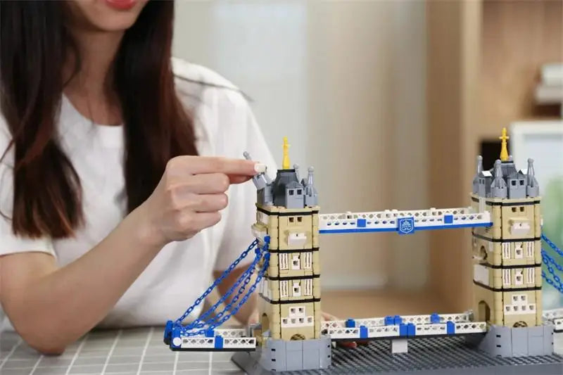 Wange Blocks World Architecture Building Bricks Castle Villa House Big Ben Church DIY Toys for Man Gifts Girl Adult Present