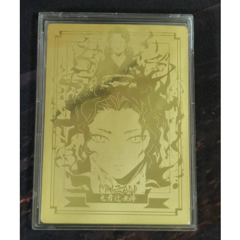 Anime Demon Slayer Agatsuma Zenitsu Hashibira Inosuke Tomioka Giyuu Rengoku Kyoujurou Collectible Card Birthday Gifts Toys