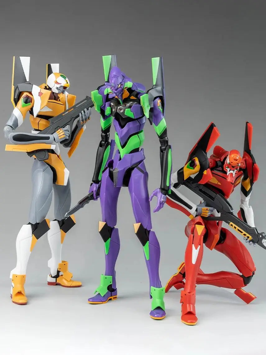 Figuras de juguete EVANGELION de Neon Genesis de YOLOPARK, serie AMK EVA -00 01 02, modelo de producción de 20 cm, juguetes para niños y adultos