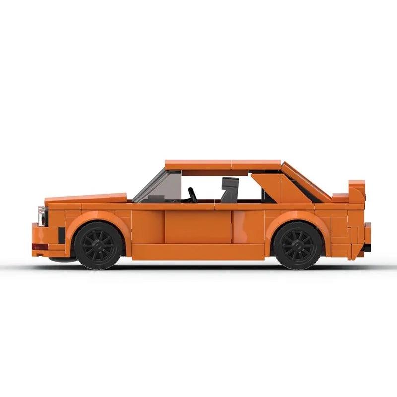 Bricklink Technical Car City Speed Champions M3 E30 E36 E46 GTR 635CSi 850CSi Vehicles Sets Building Blocks Toys Children Gift